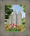 Salt Lake City Temple June - God Is the Gardner