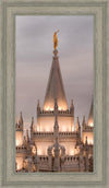 Salt Lake City Temple Rising Ramparts Vertical