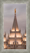 Salt Lake City Temple Rising Ramparts Vertical