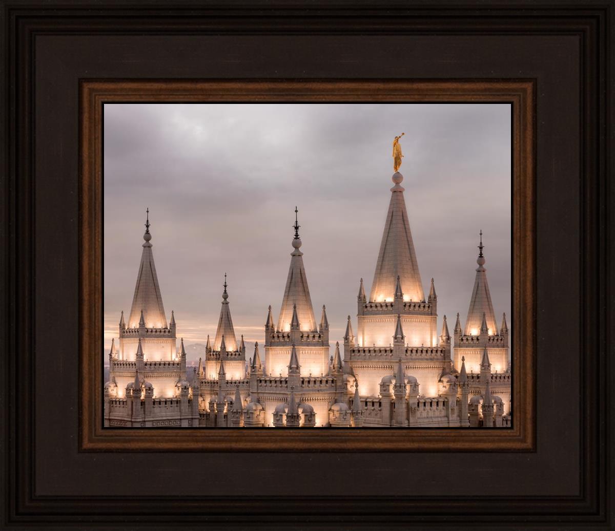 Salt Lake City Temple Rising Ramparts