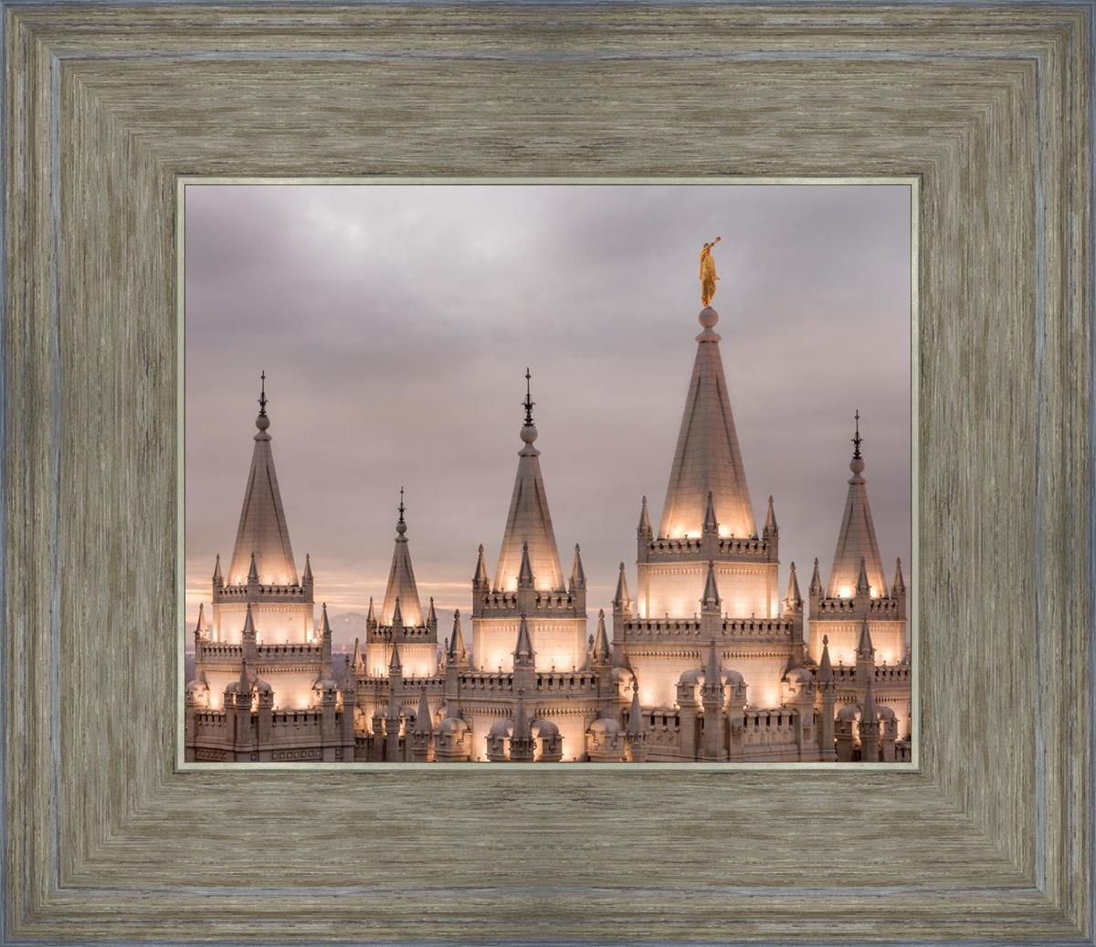 Salt Lake City Temple Rising Ramparts