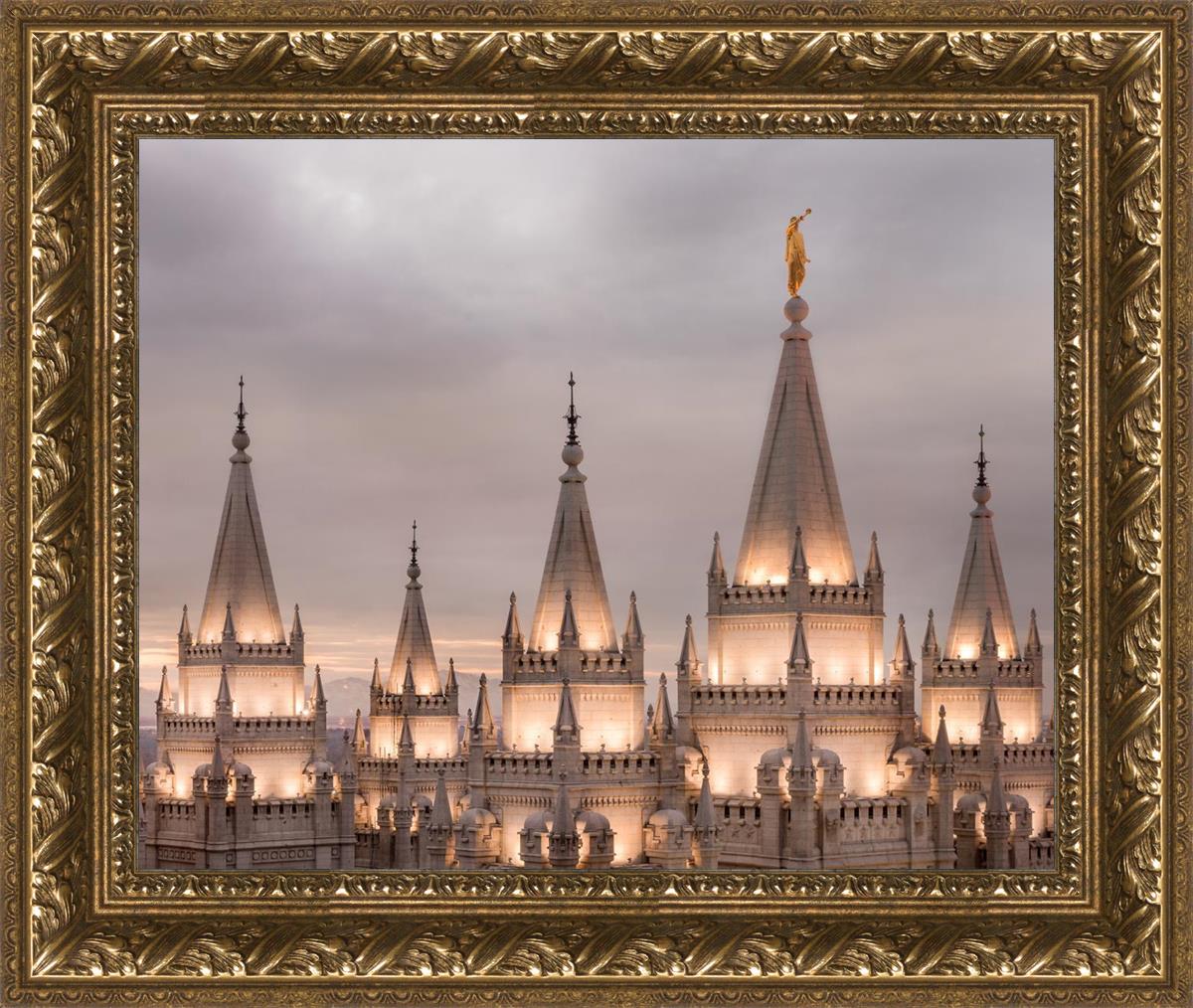 Salt Lake City Temple Rising Ramparts