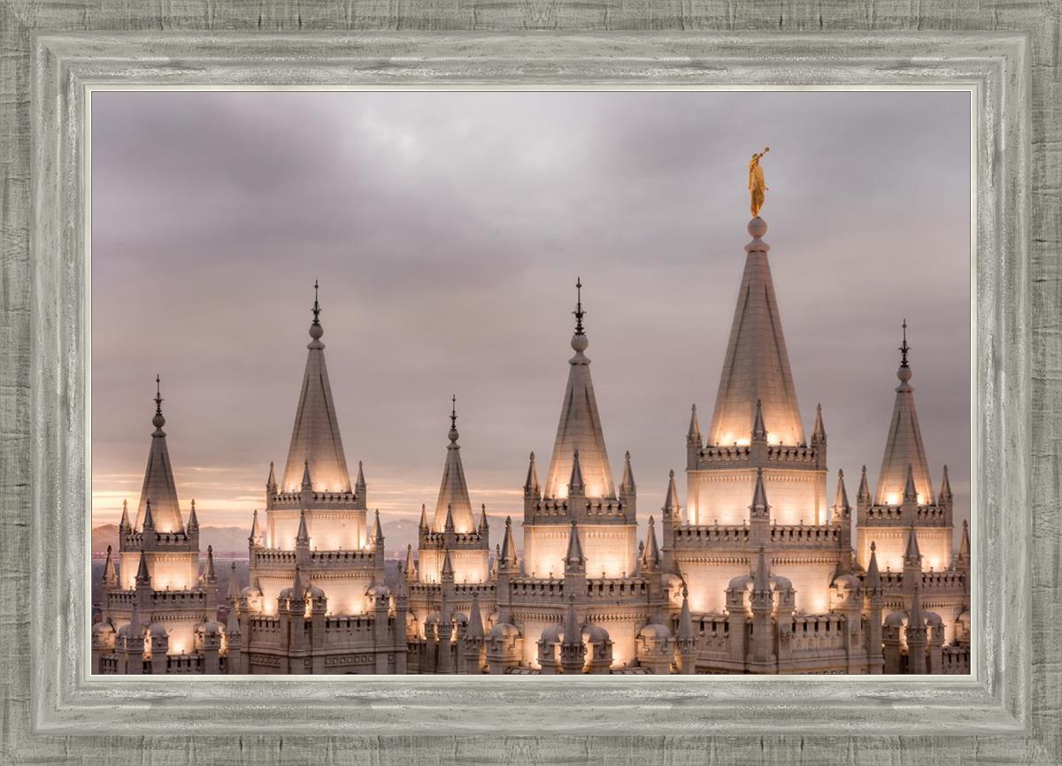 Salt Lake City Temple Rising Ramparts