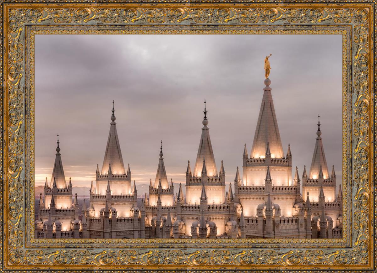Salt Lake City Temple Rising Ramparts