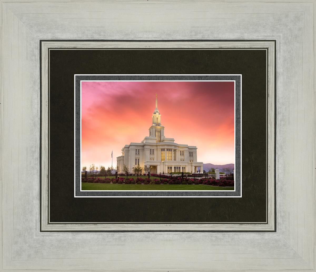 Payson Temple Glory in Stages