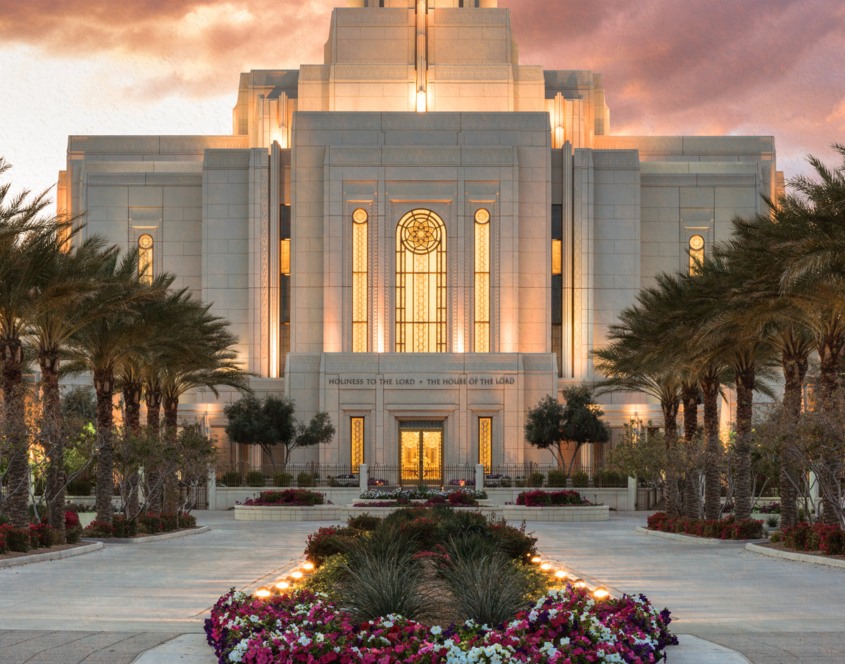 Gilbert Temple Glorified In Light
