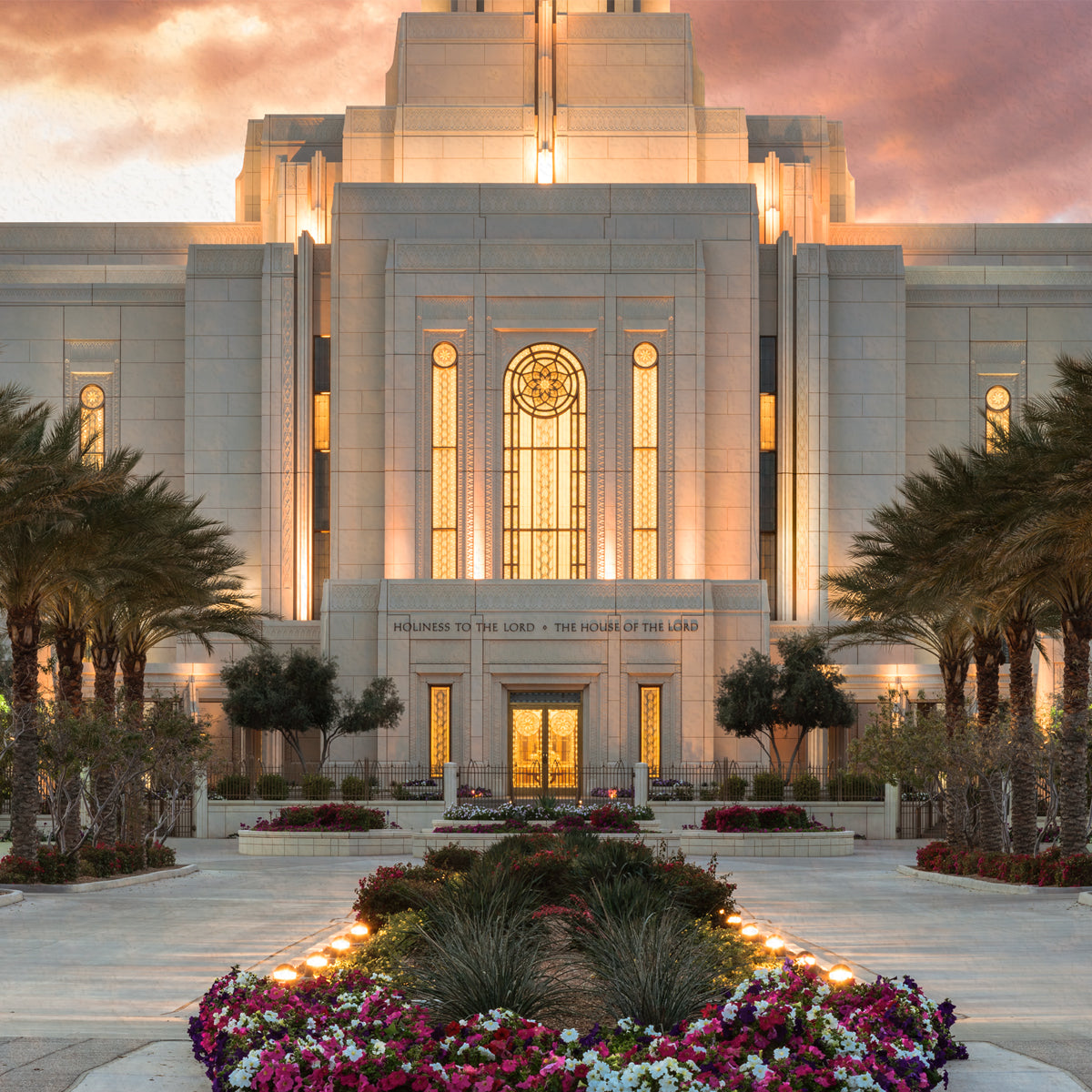 Gilbert Temple Glorified In Light