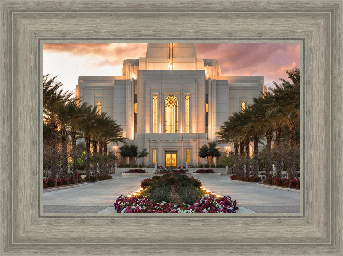 Gilbert Temple Glorified In Light