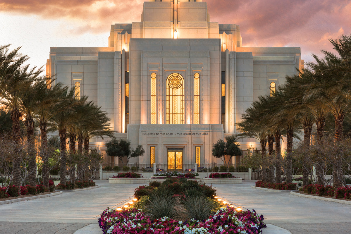 Gilbert Temple Glorified In Light