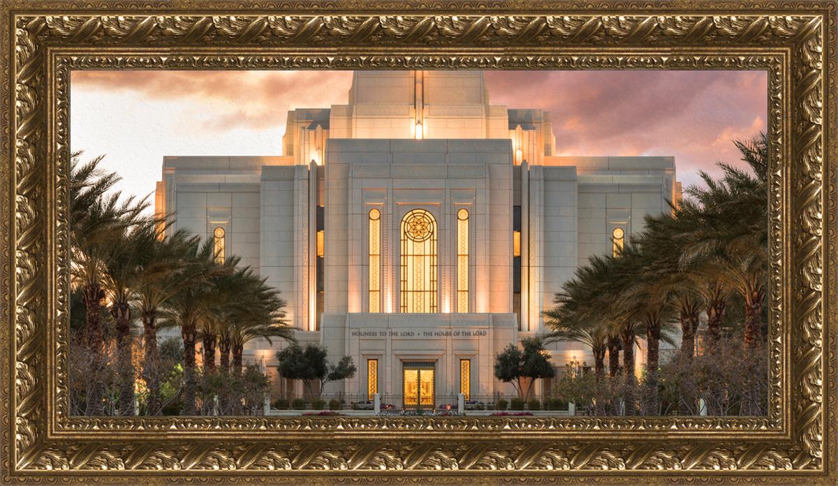 Gilbert Temple Glorified In Light