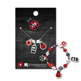 CTR Ladybug Necklace & Bracelet Set