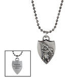 Captain Moroni Necklace shield shaped pendant