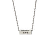 Happy Life Square Bar Necklace