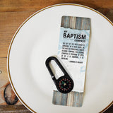 My Baptism Compass - Compass and Bookmark Set