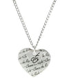Double Heart Necklace - LET ALL THAT YOU DO, BE DONE IN LOVE. 1 CORINTHIANS 16:14