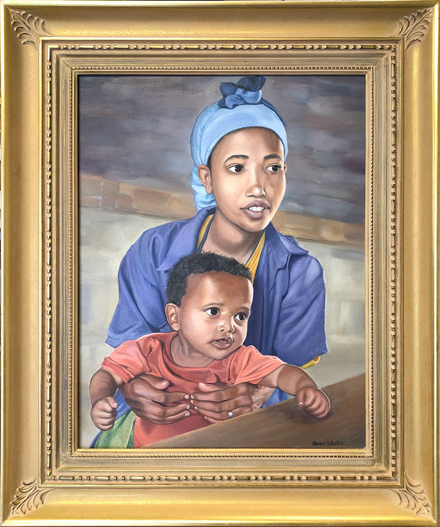 Radiating Hope Original Oil on Canvas