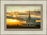Rexburg Temple - Sunset