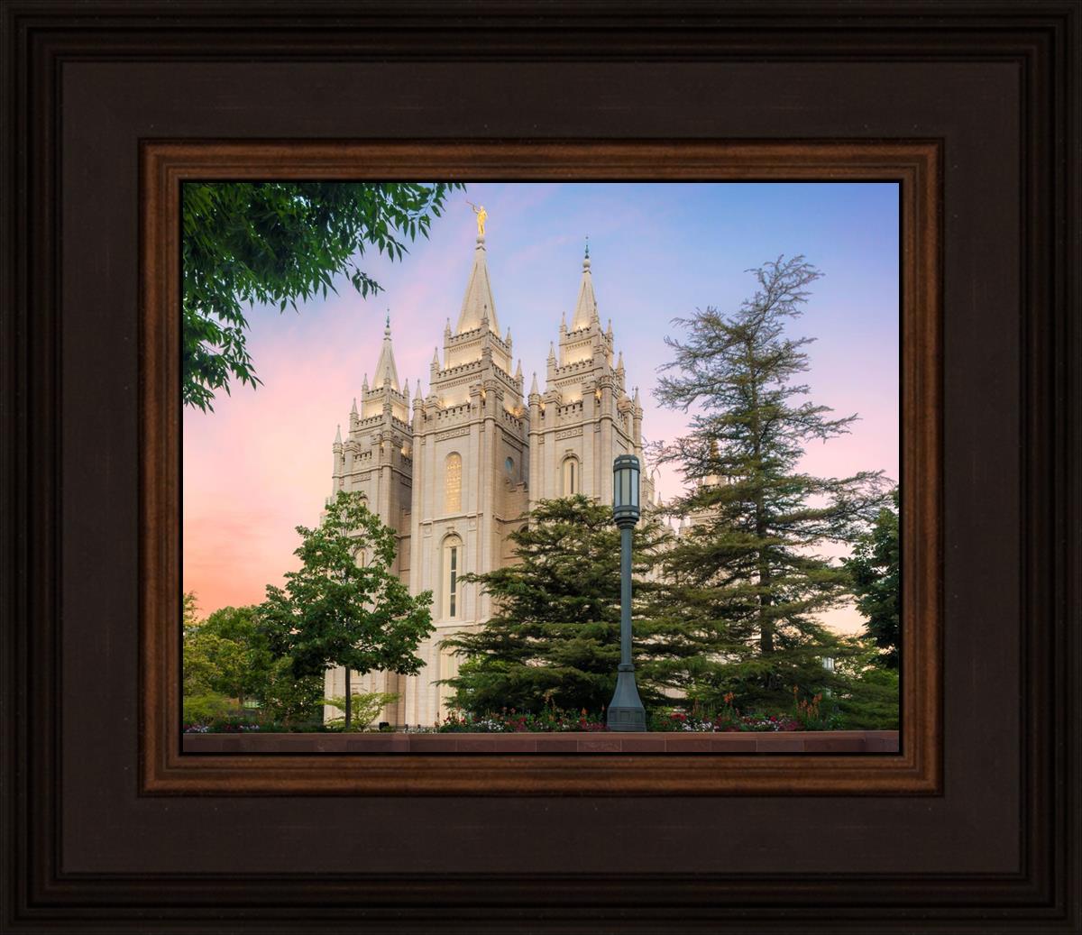 Salt Lake Soft Summer Sunrise