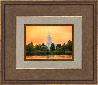 Idaho Falls Temple - Across the River