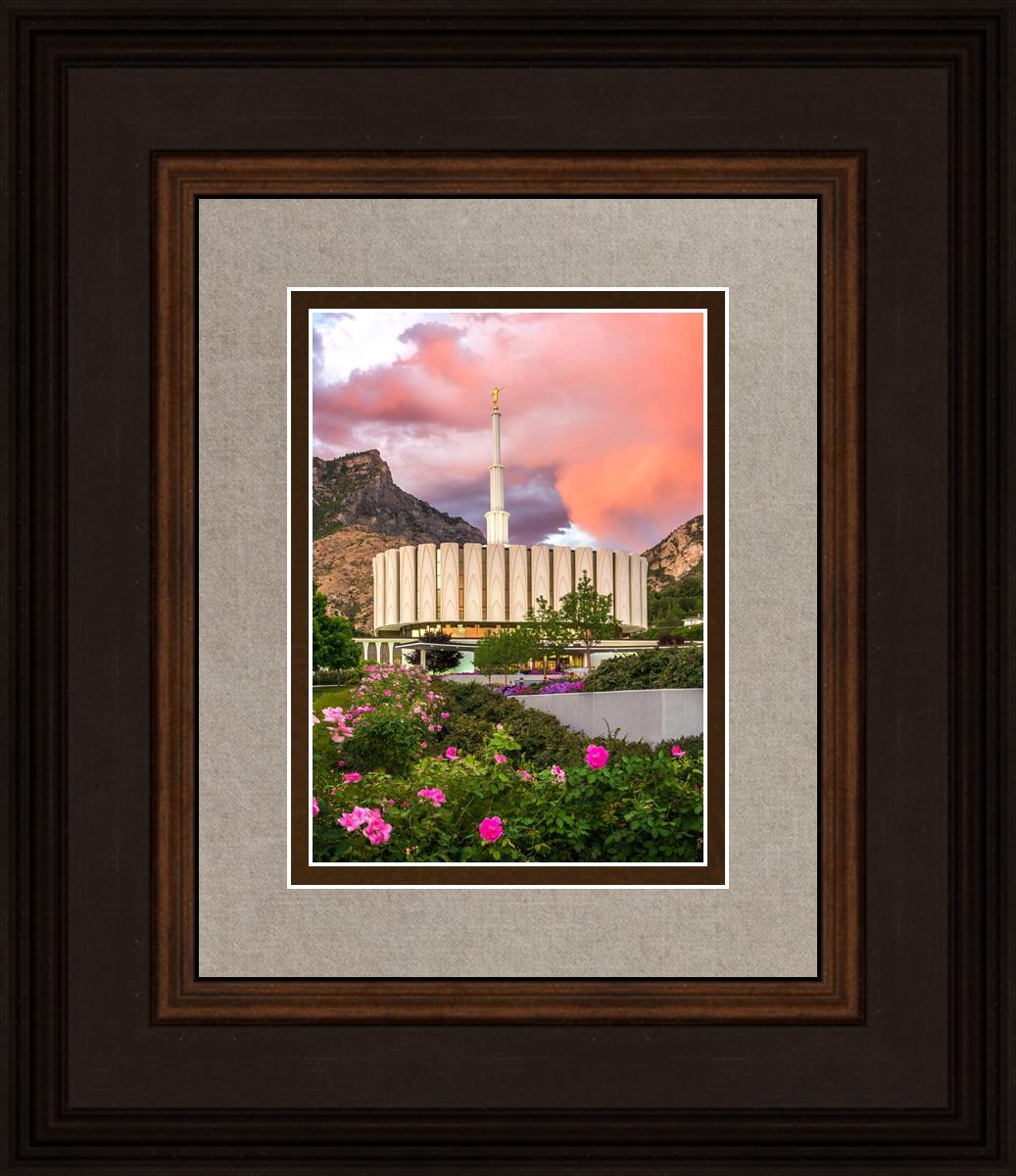 Provo Temple - Summer Sky