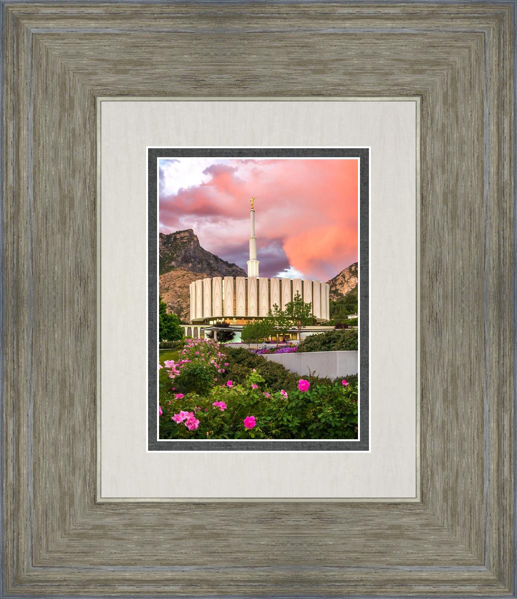 Provo Temple - Summer Sky