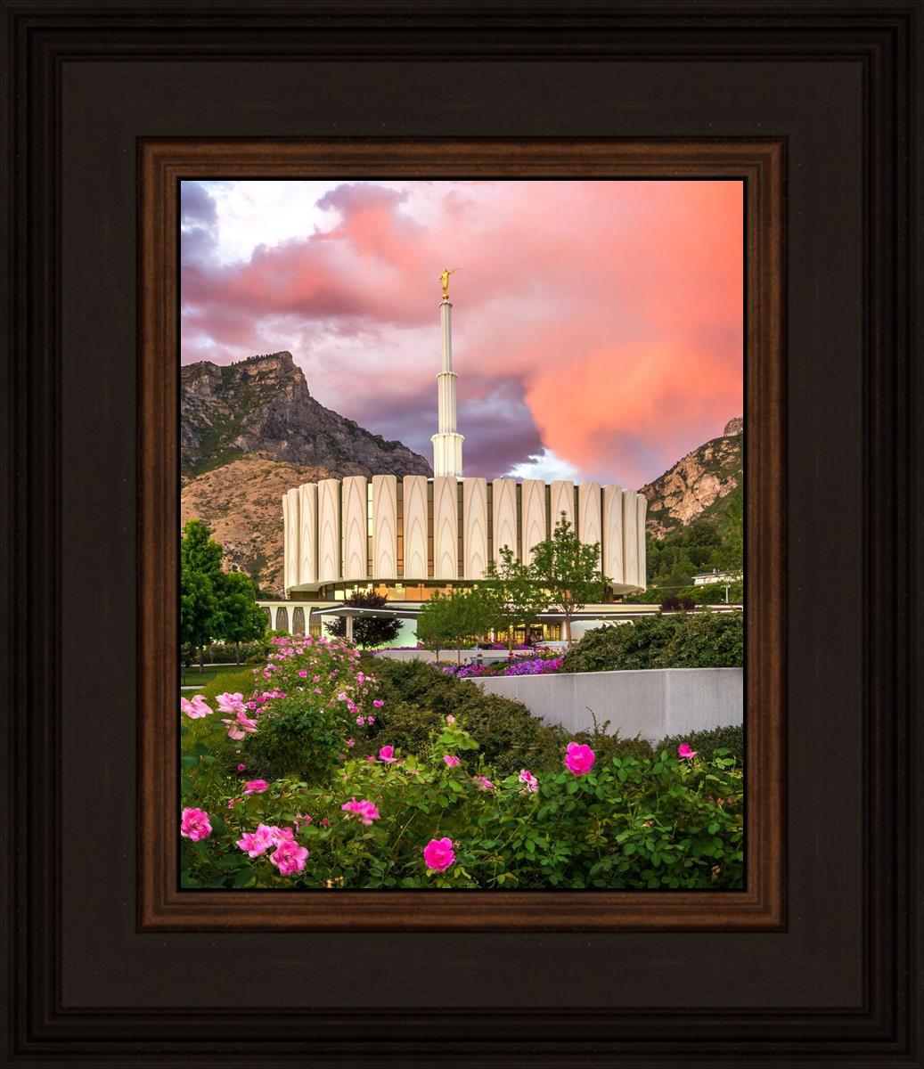 Provo Temple - Summer Sky