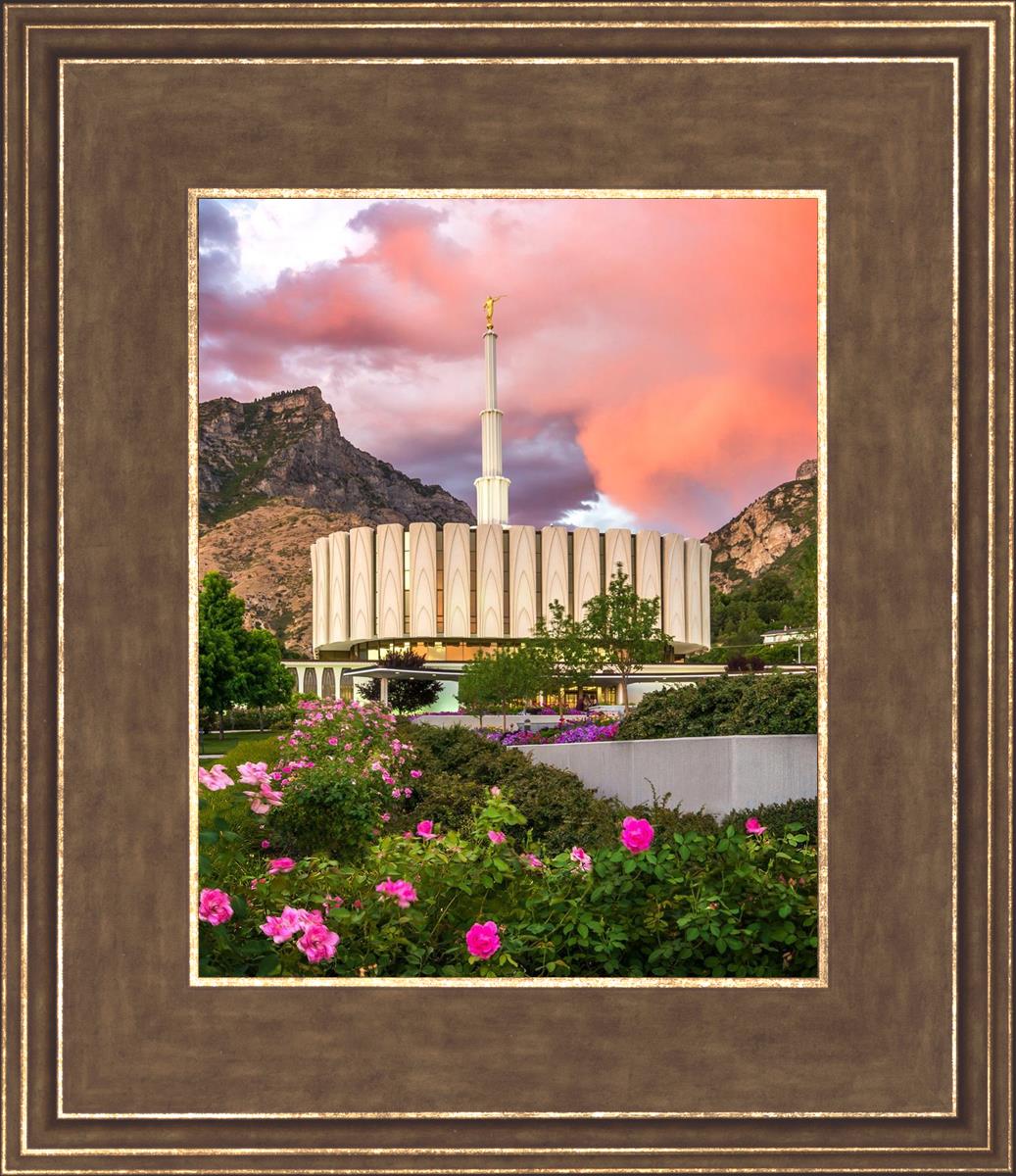 Provo Temple - Summer Sky