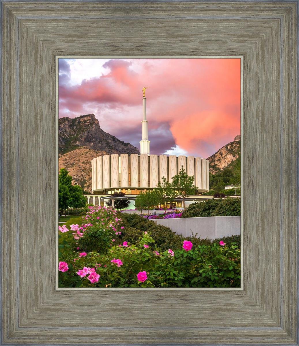 Provo Temple - Summer Sky