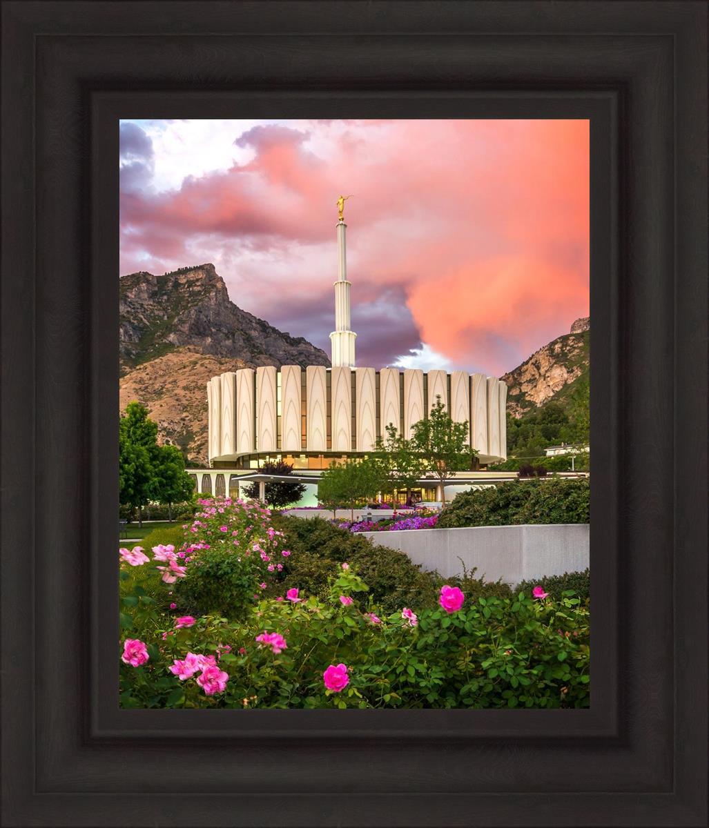 Provo Temple - Summer Sky