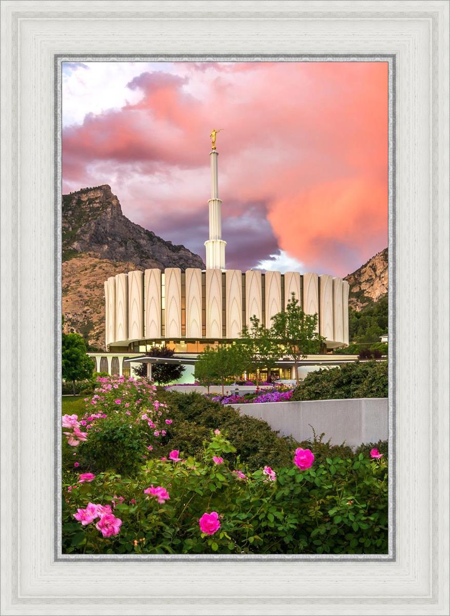 Provo Temple - Summer Sky