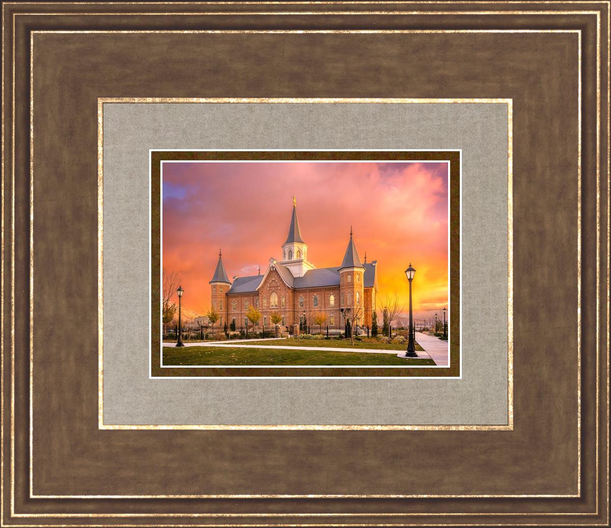 Provo City Center Temple - Fall Sunset