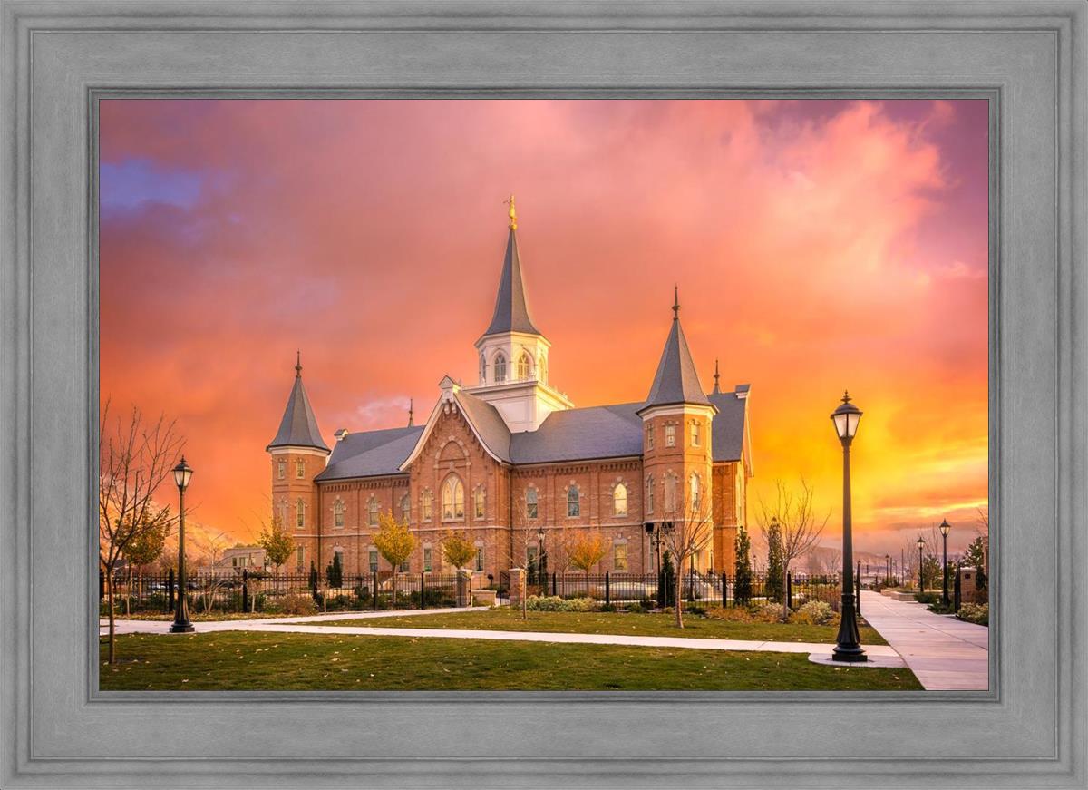 Provo City Center Temple - Fall Sunset