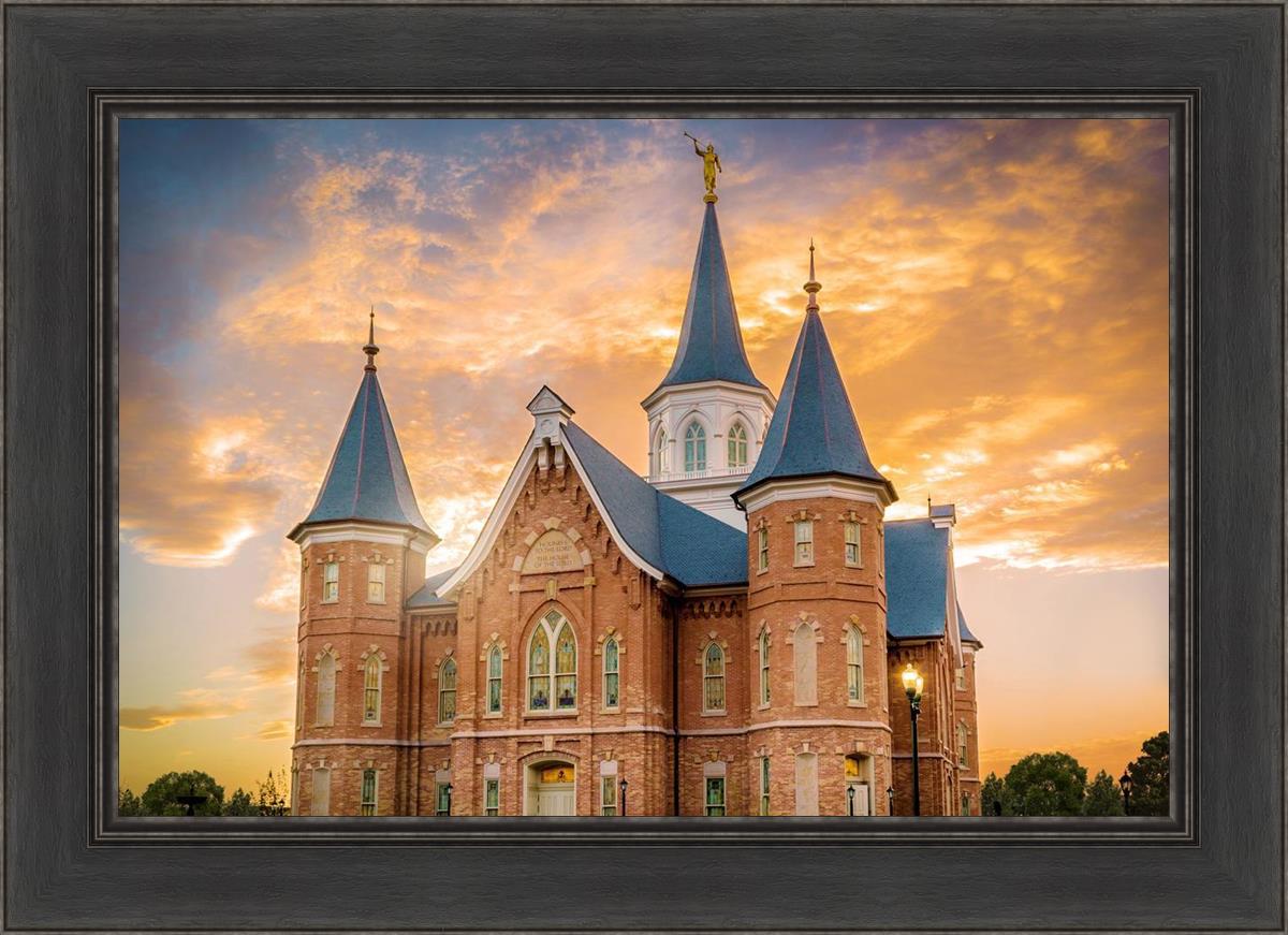 Provo City Center Temple - Golden Sunset