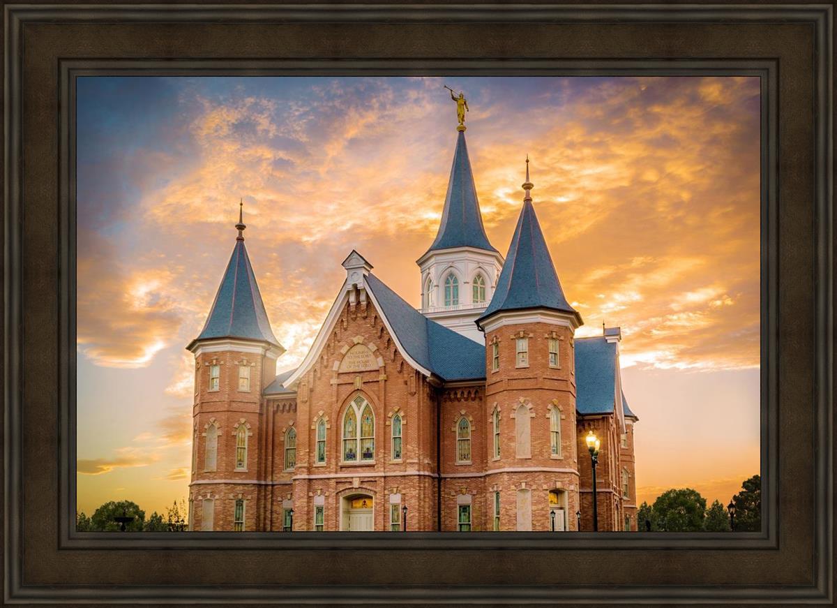 Provo City Center Temple - Golden Sunset