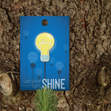 Shine Light-bulb Pin