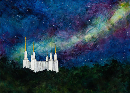Washington DC Temple a Light on a Hill