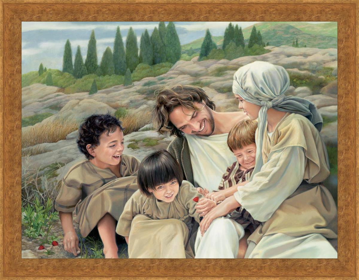 Let the Children Come Large Wall Art
