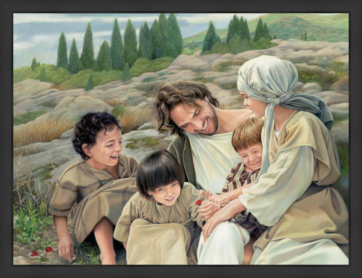 Let the Children Come Large Wall Art