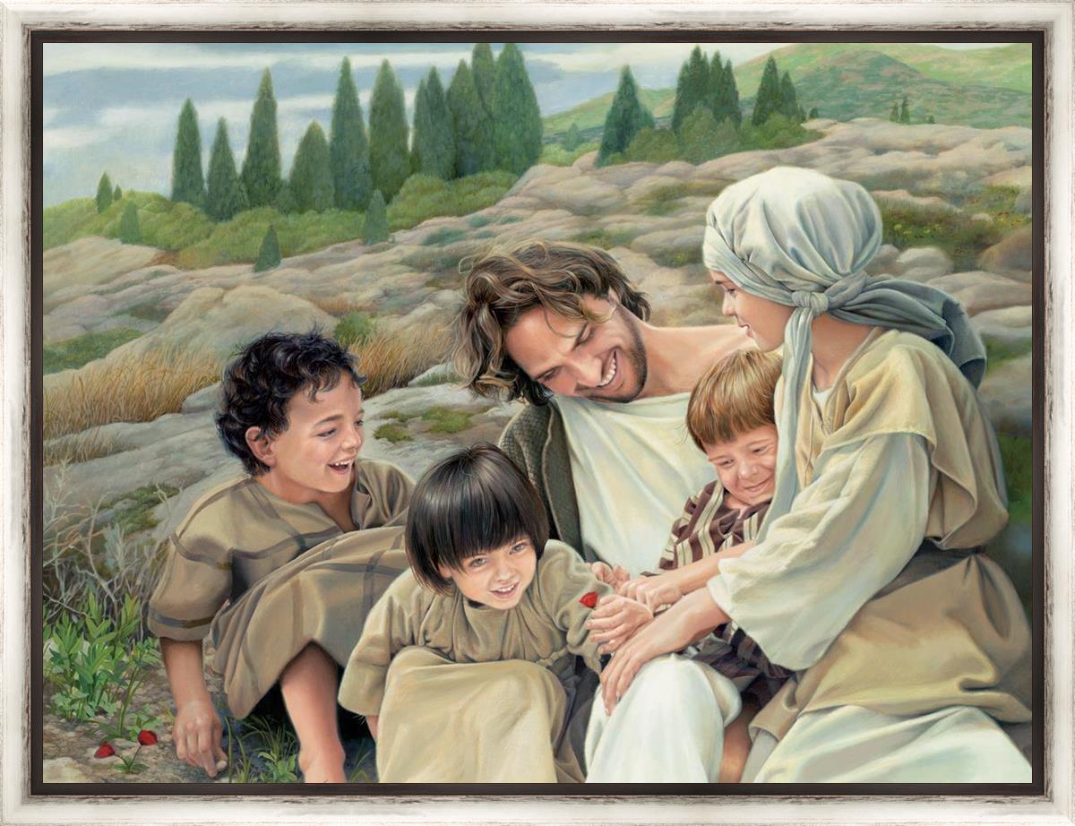 Let the Children Come Large Wall Art
