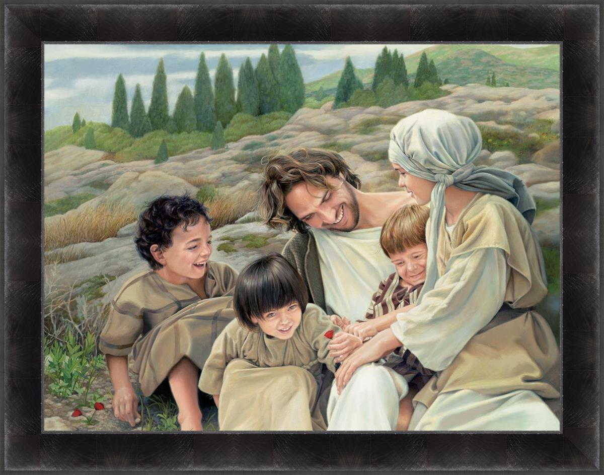 Let the Children Come Large Wall Art