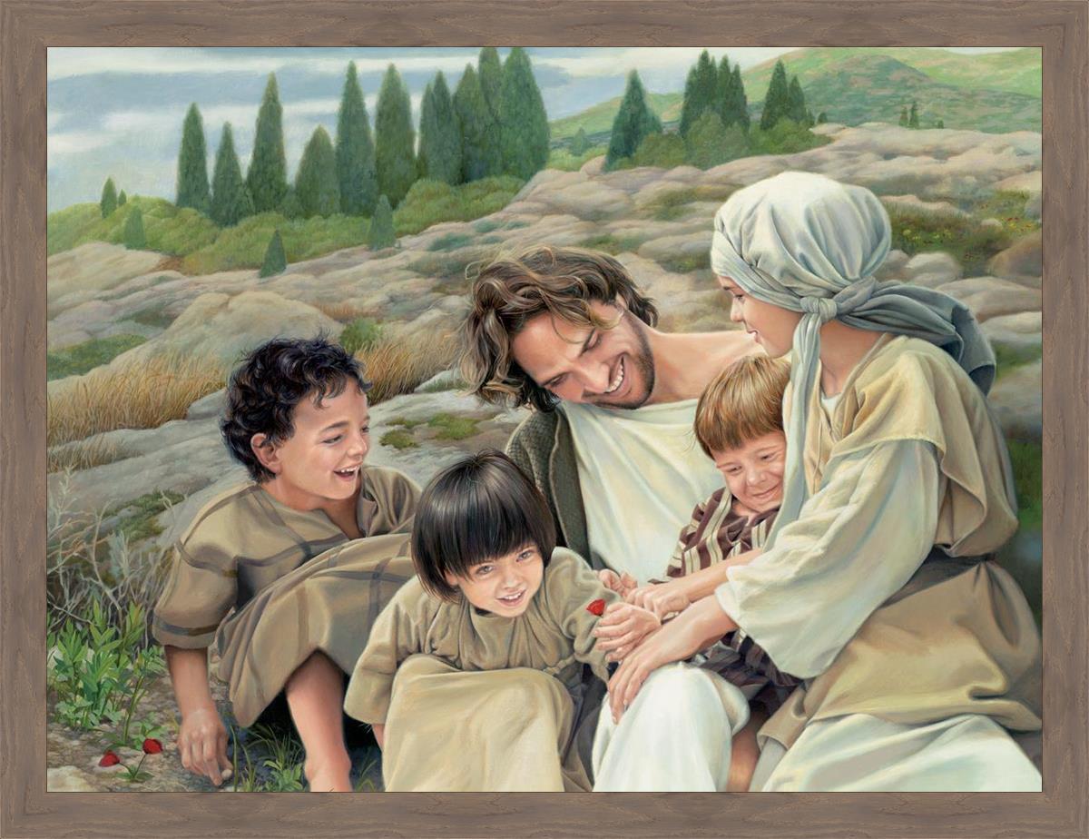 Let the Children Come Large Wall Art