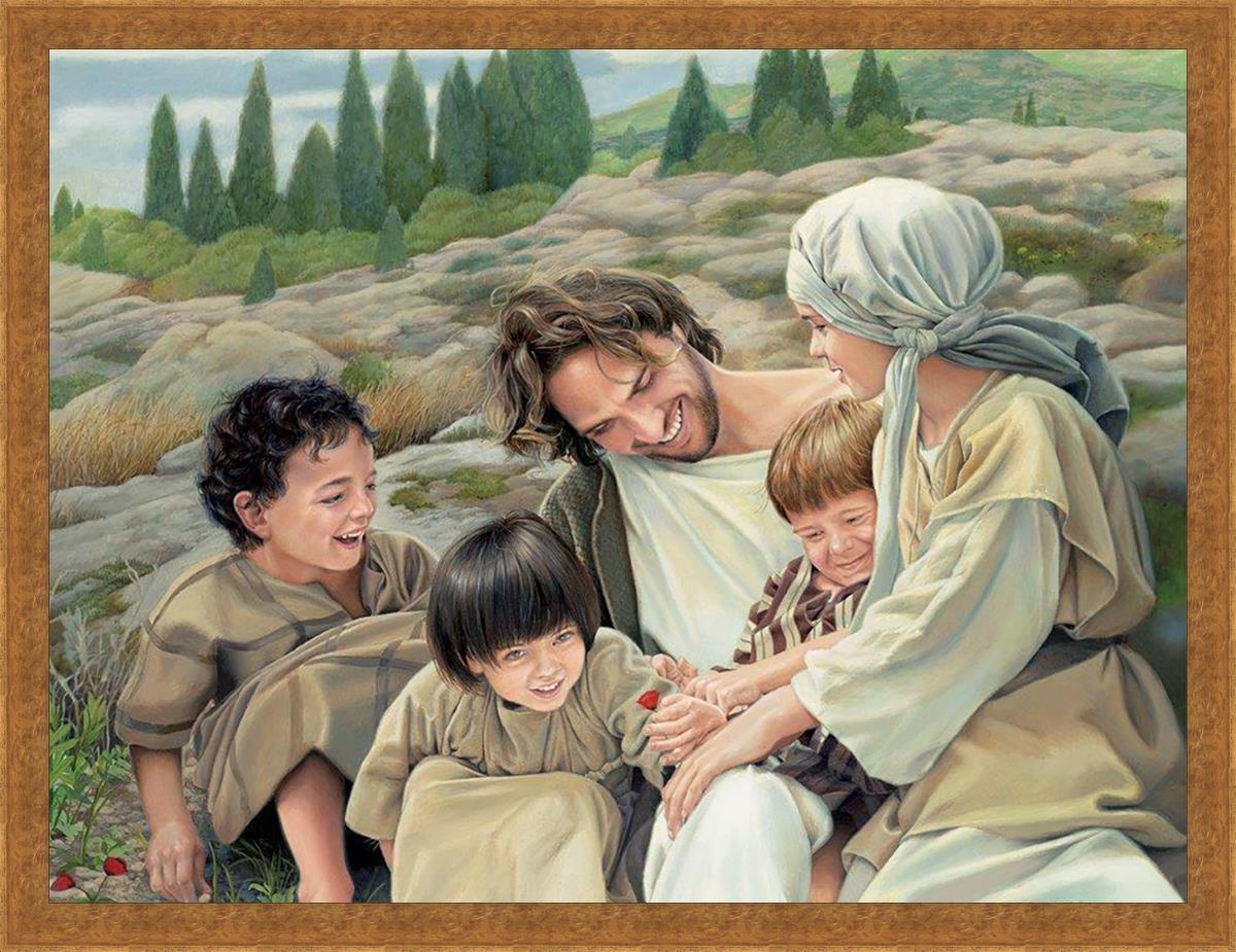 Let the Children Come Large Wall Art