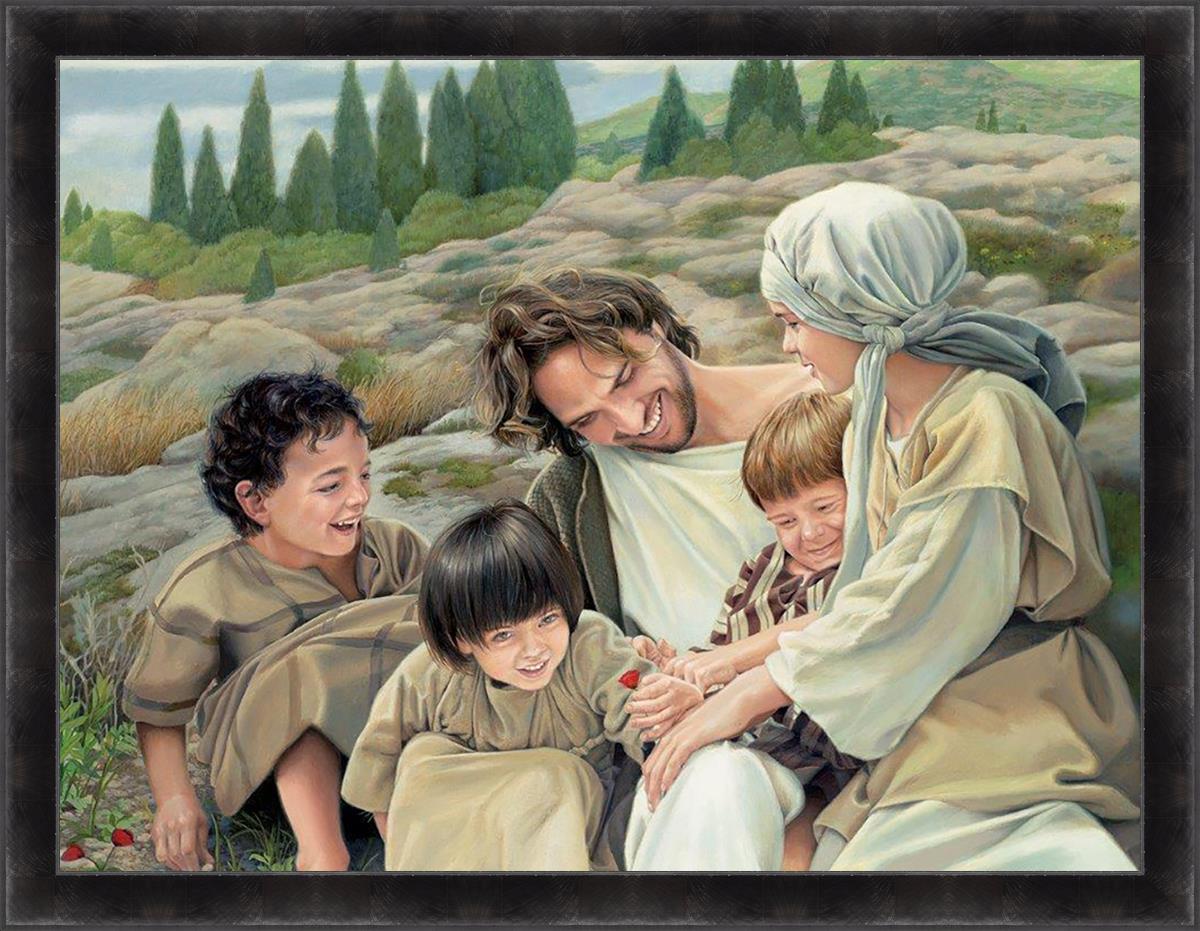 Let the Children Come Large Wall Art