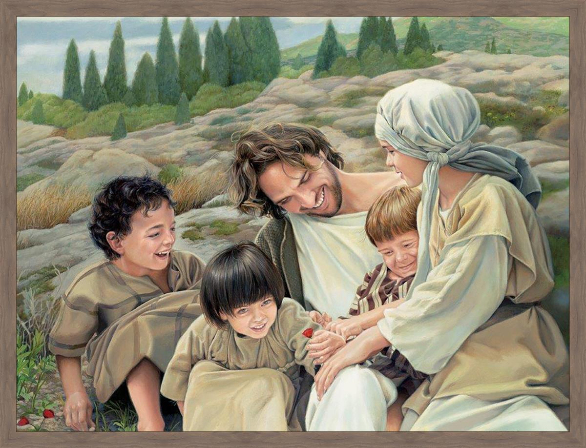 Let the Children Come Large Wall Art