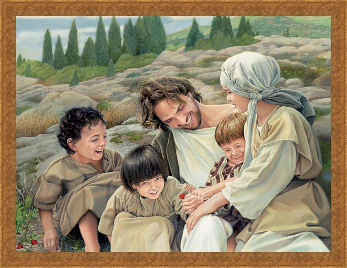 Let the Children Come Large Wall Art