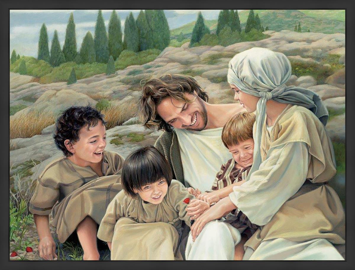 Let the Children Come Large Wall Art