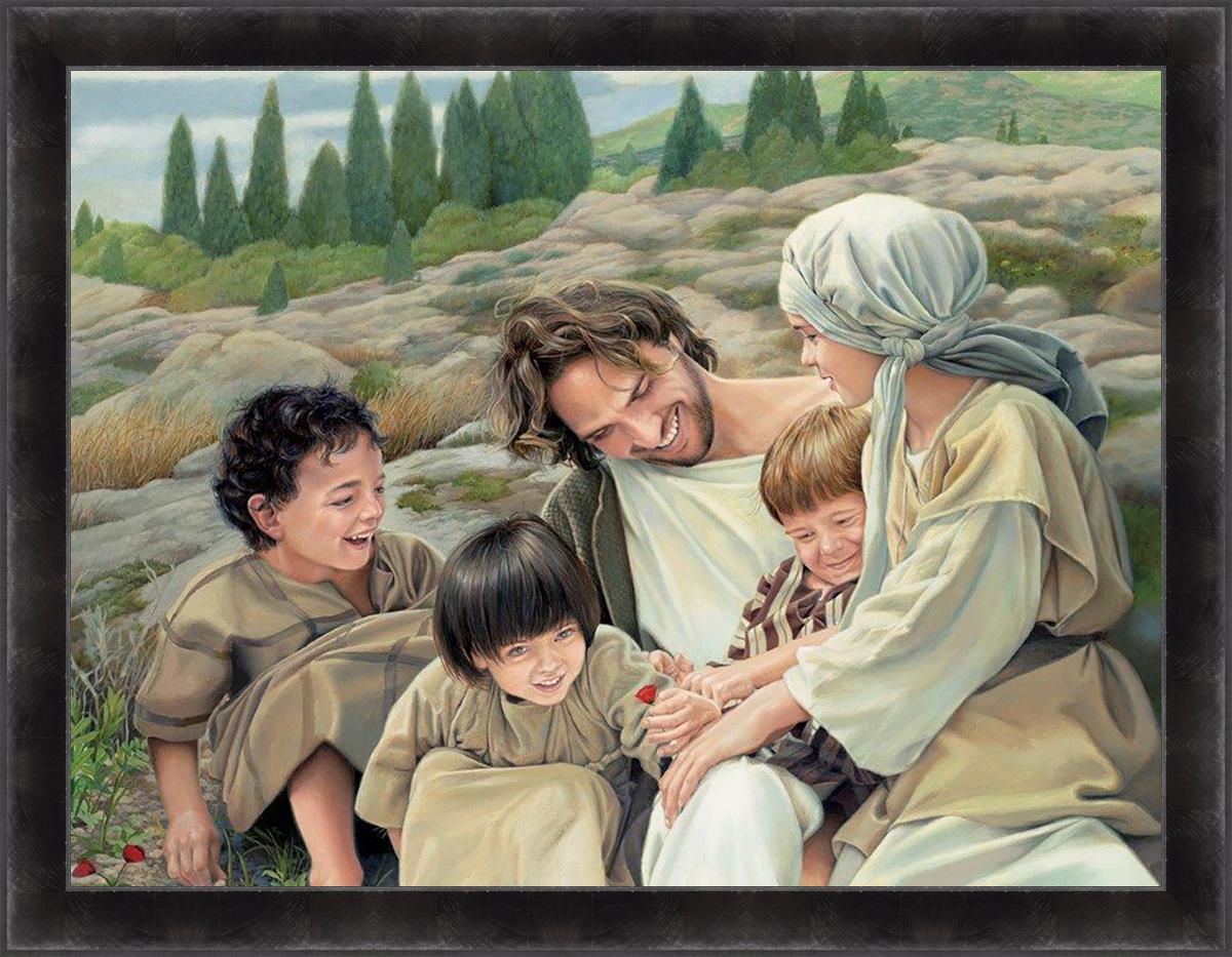 Let the Children Come Large Wall Art