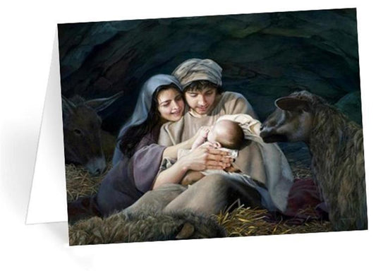 Silent Night Christmas Card Pack of 50