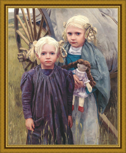 Prairie Angels Large Wall Art