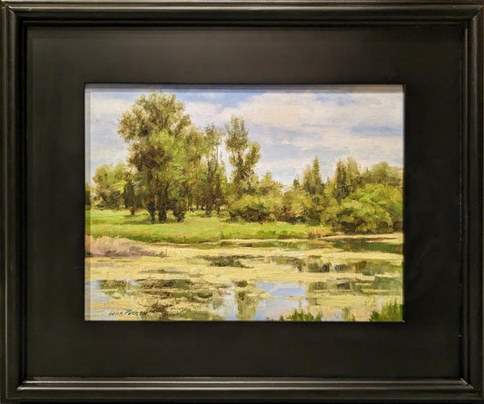 In The Rough Plein Air Original Artwork